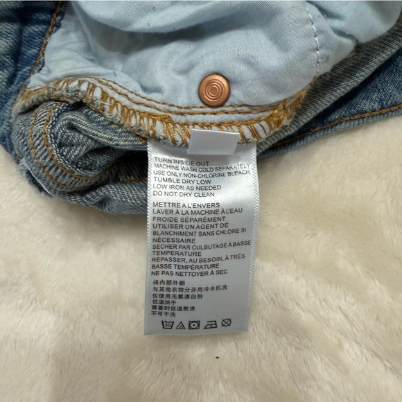 BDG Urban Outfitters Light Blue Denim Jeans Slim Straight Size 30 RN#66170 - Picture 5 of 6